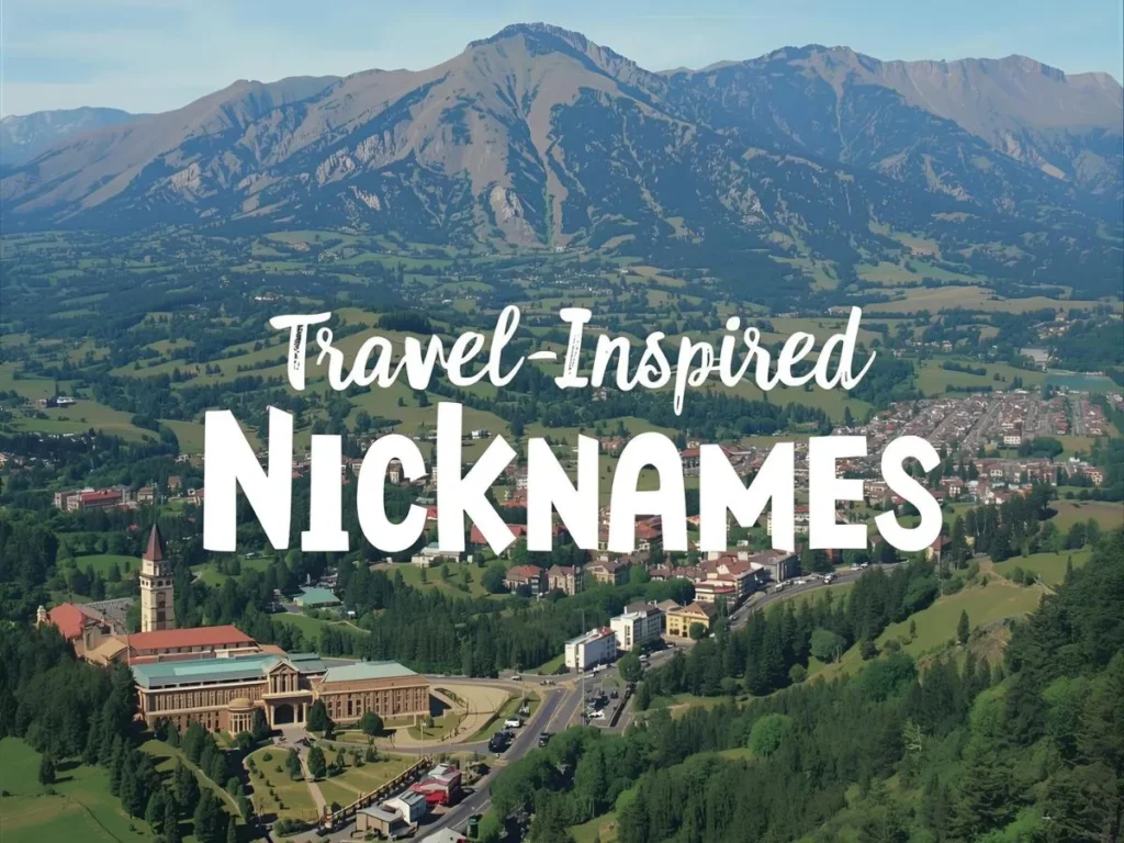 Travel-Inspired Nicknames
