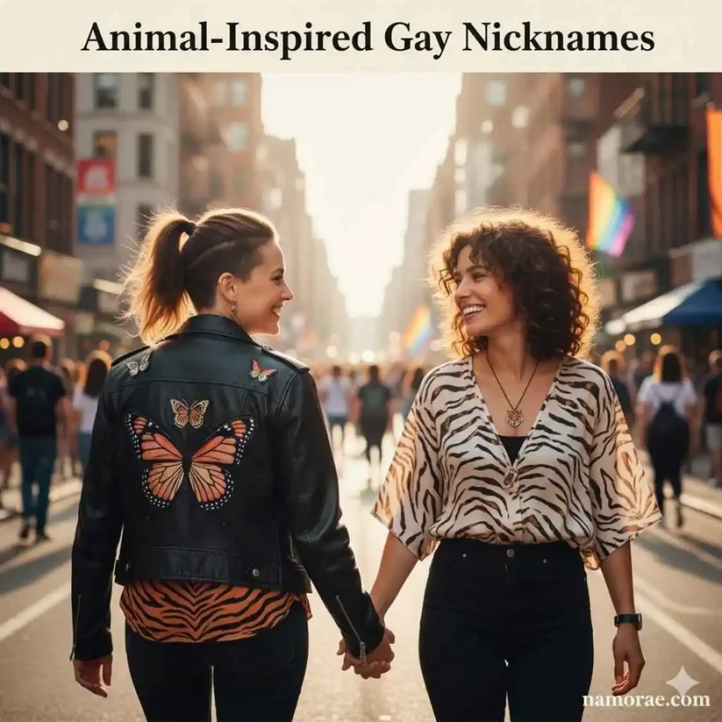 Animal-Inspired Gay Nicknames