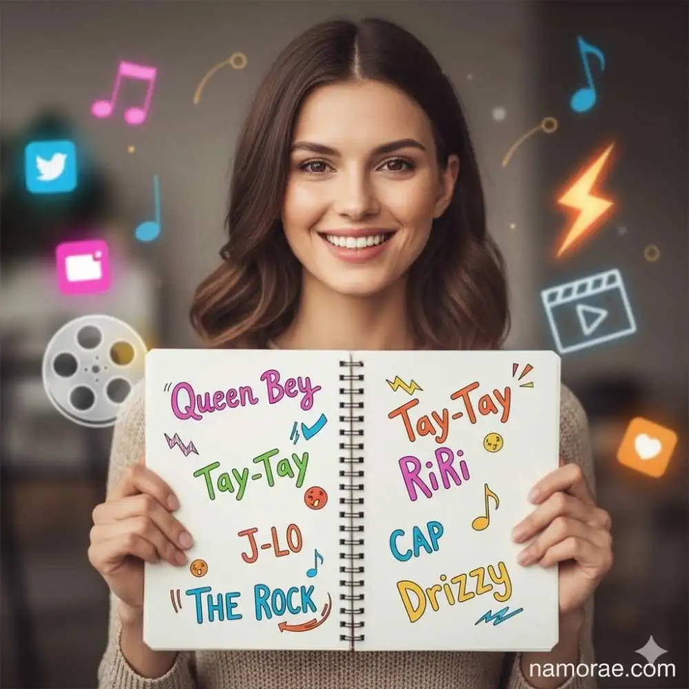  Celebrity-Inspired Nicknames