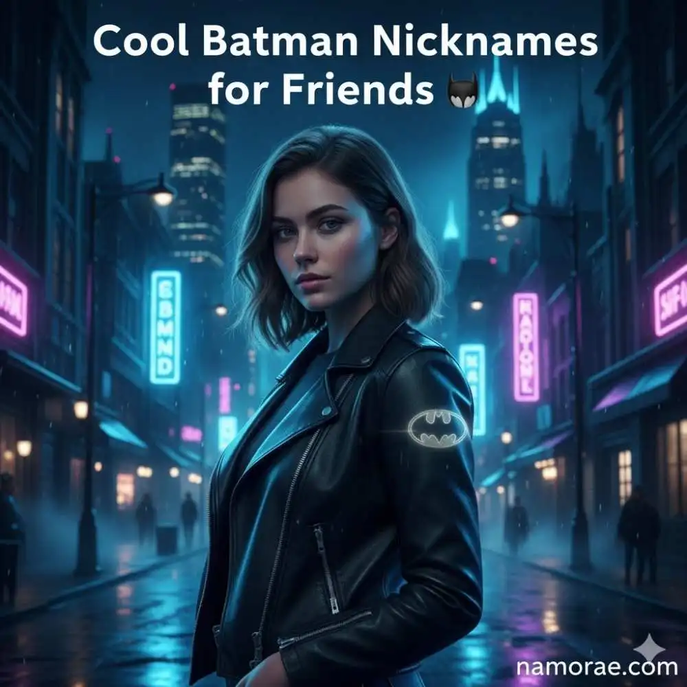 Cool Batman Nicknames for Friends