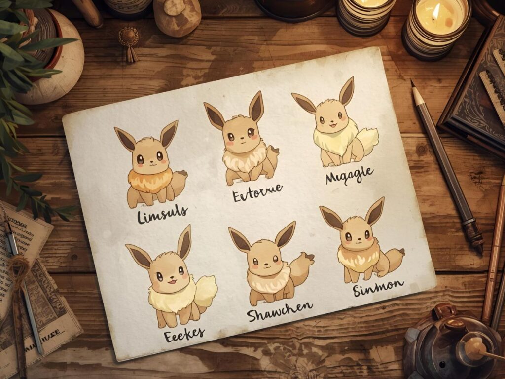 Cute Eevee Nicknames