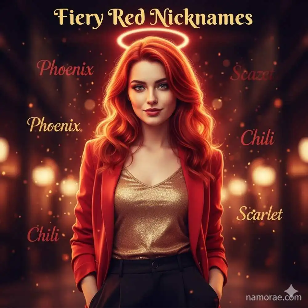  Fiery Red Nicknames