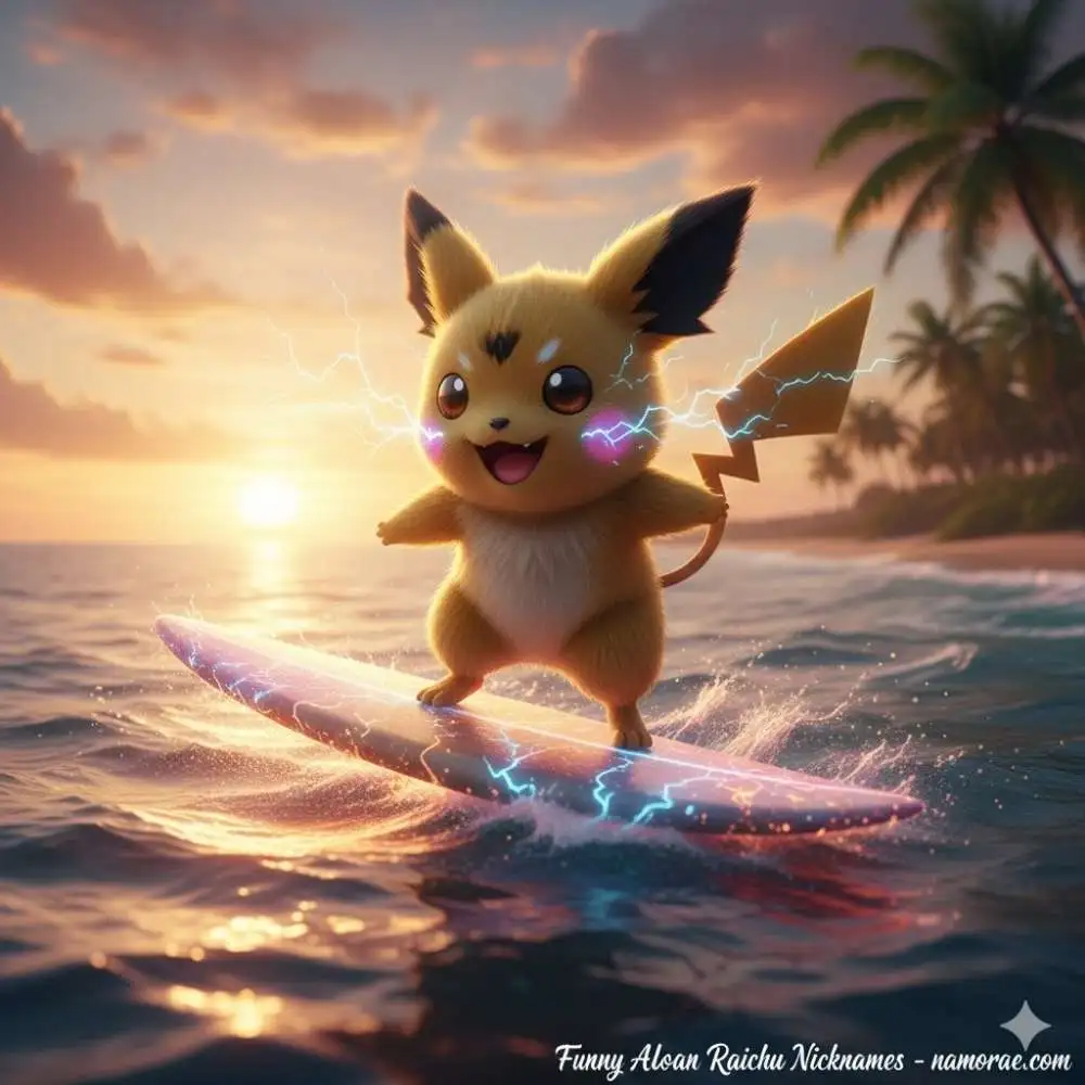 Funny Alolan Raichu Nicknames