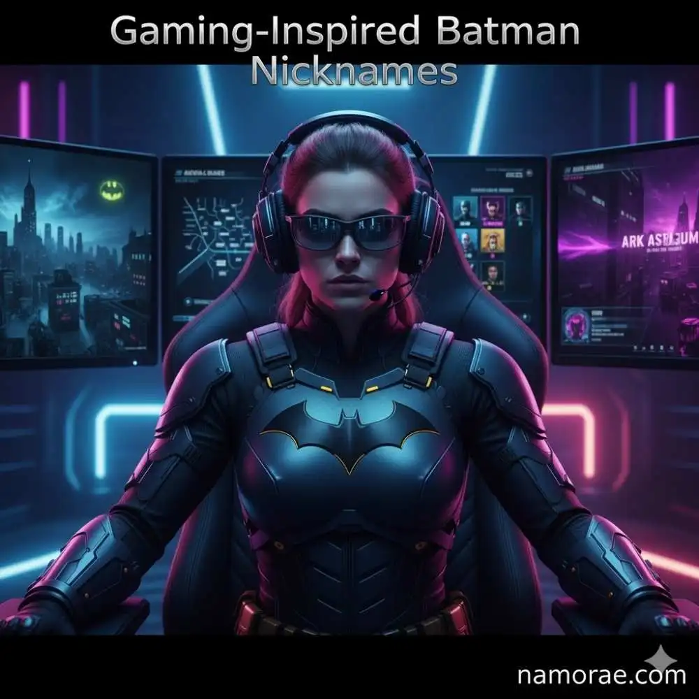 Gaming-Inspired Batman Nicknames