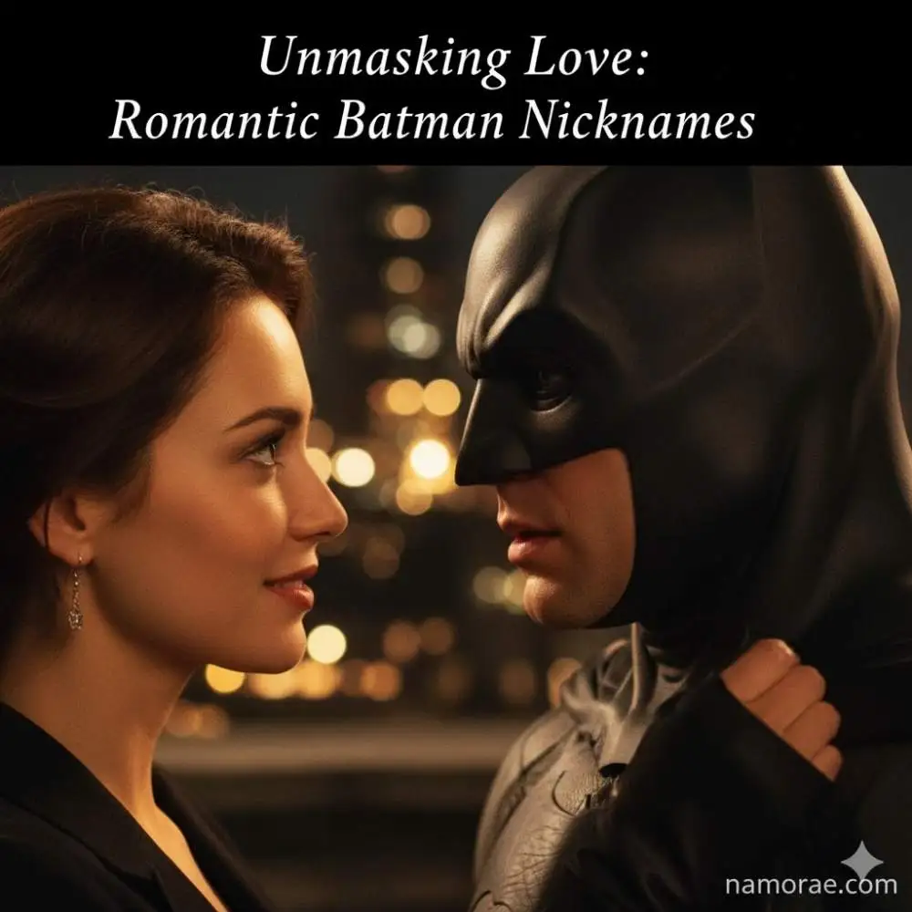  Romantic Batman Nicknames