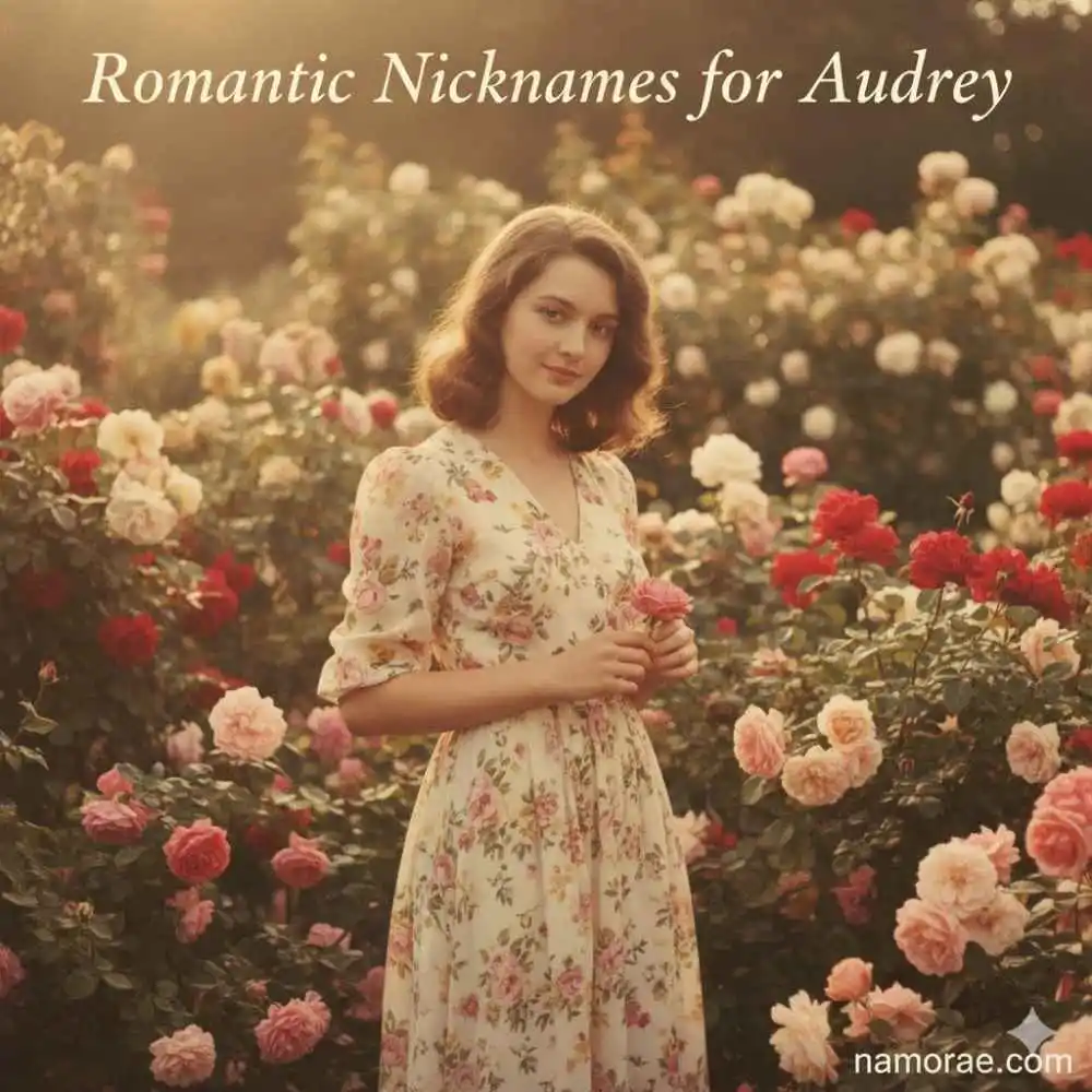 Romantic Nicknames for Audrey
