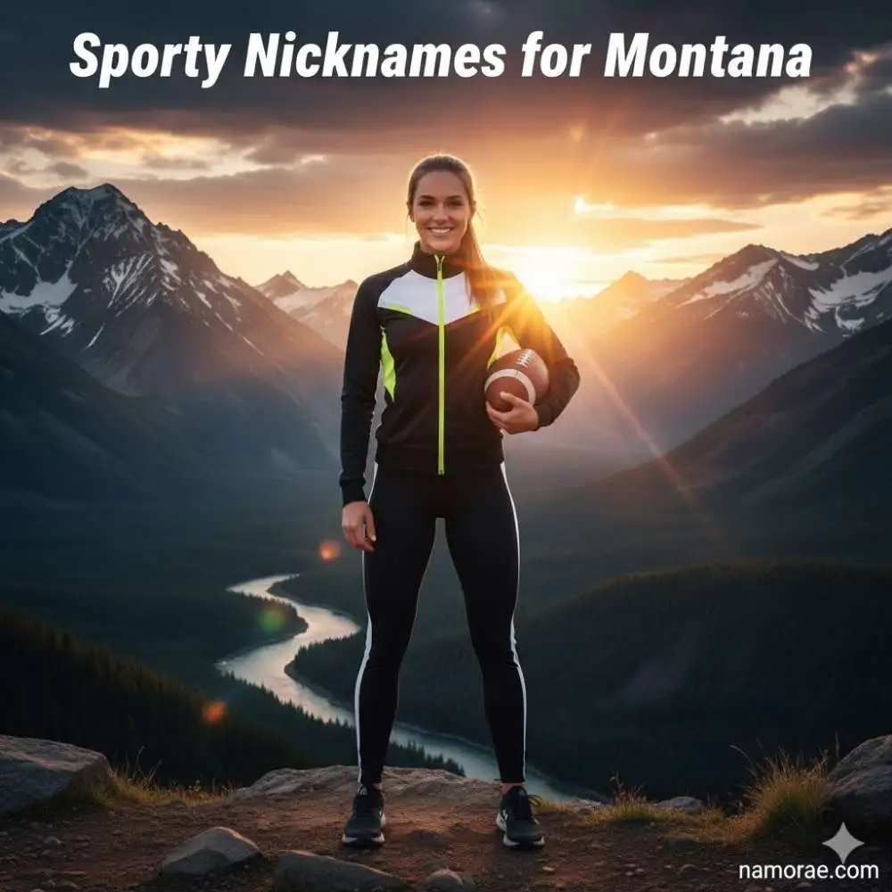Sporty Nicknames for Montana