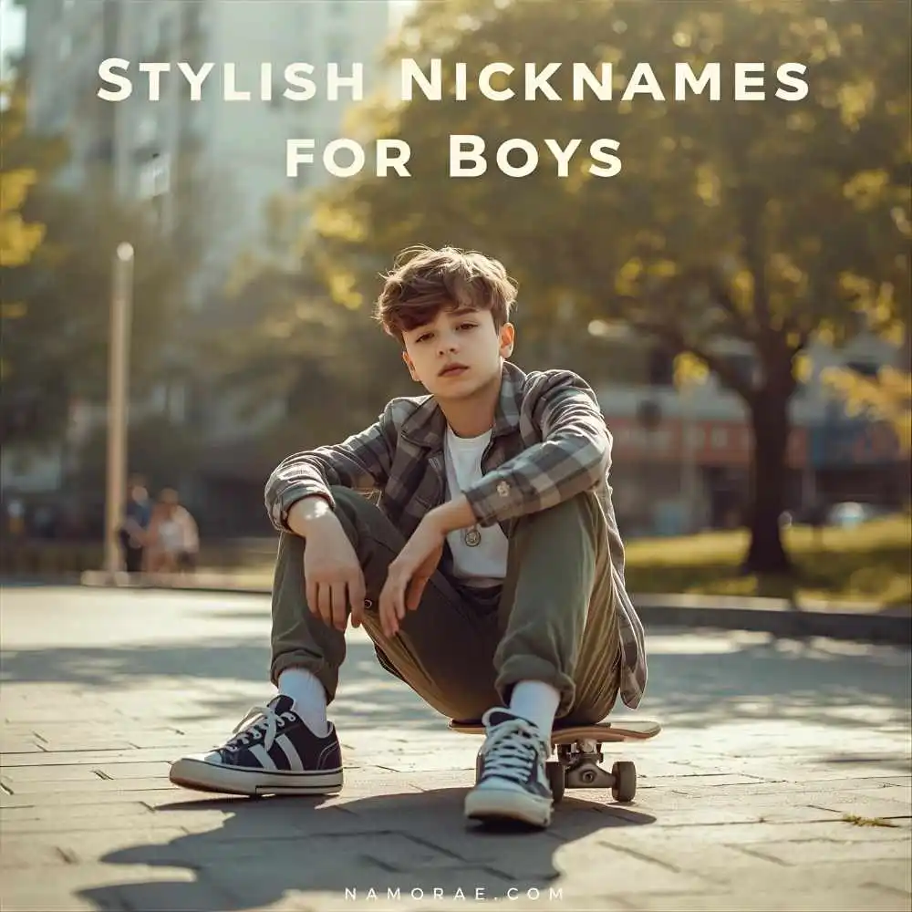 Stylish Nicknames for Boys
