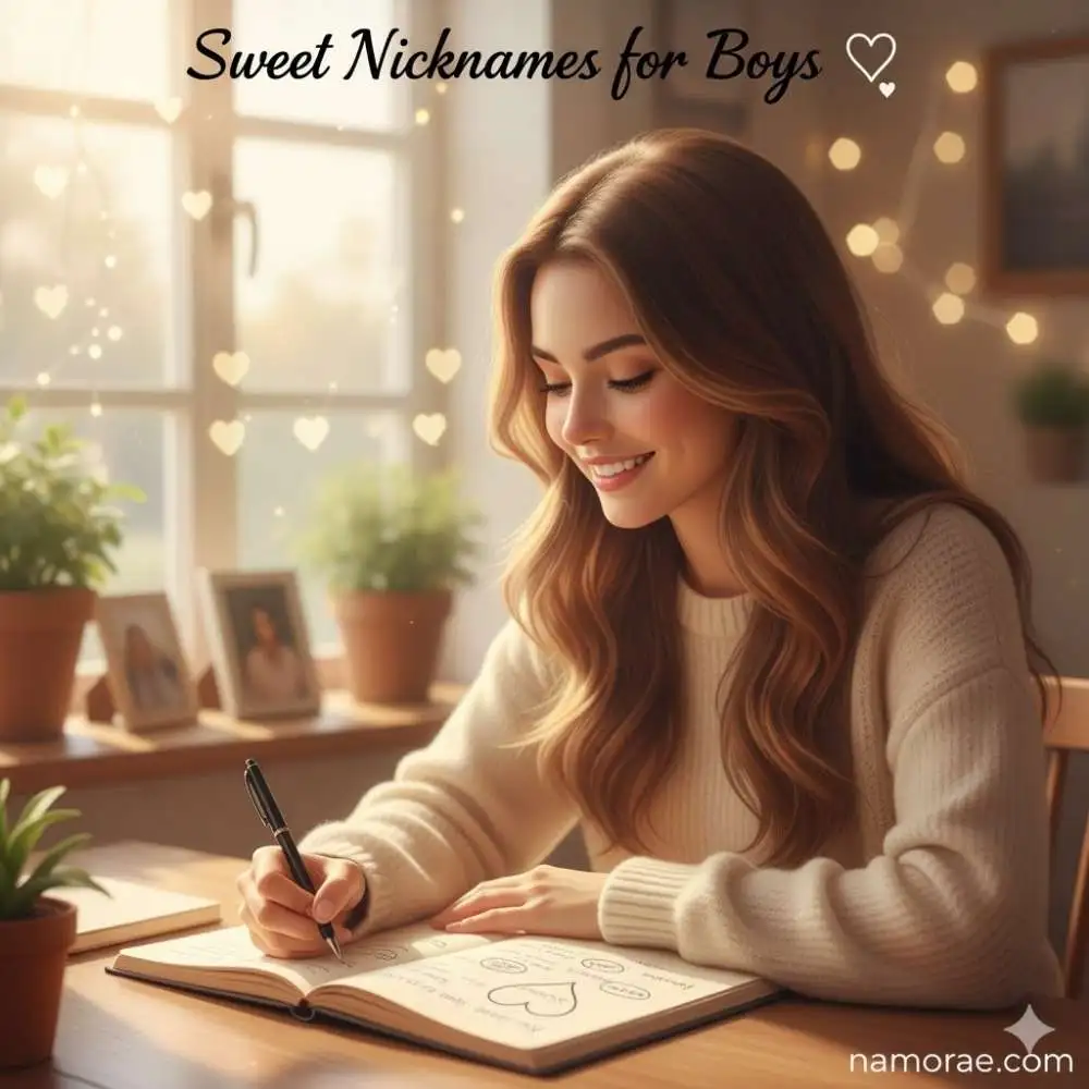Sweet Nicknames for Boys
