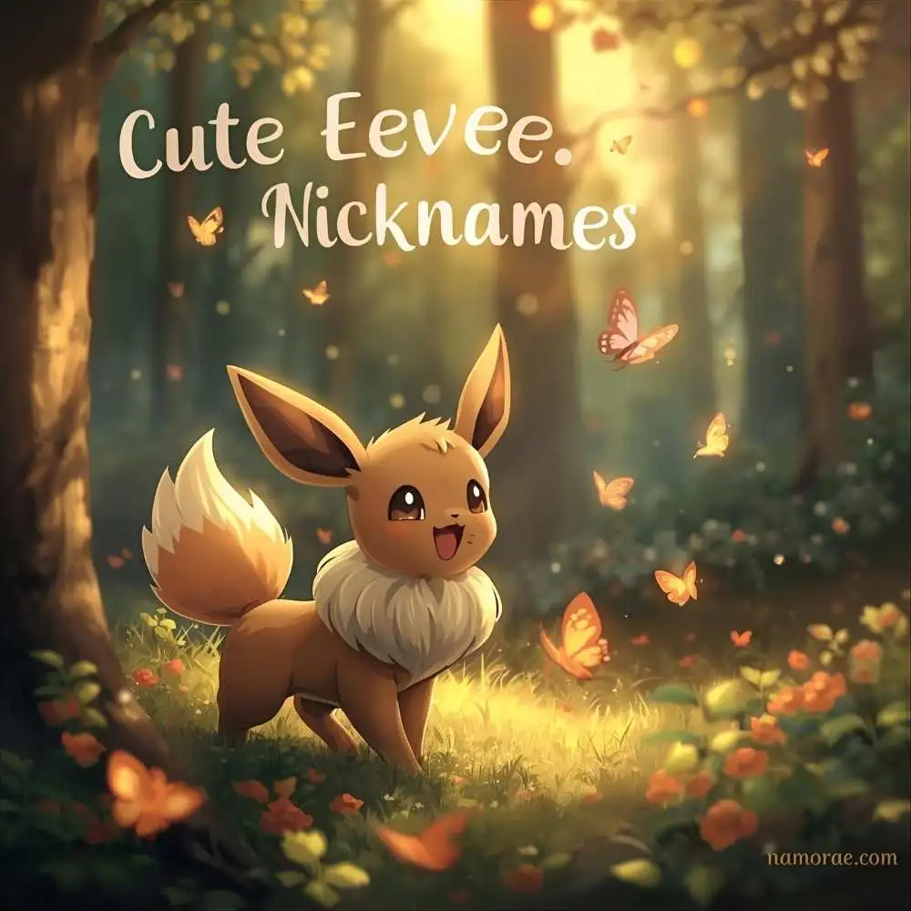 Cute Eevee Nicknames