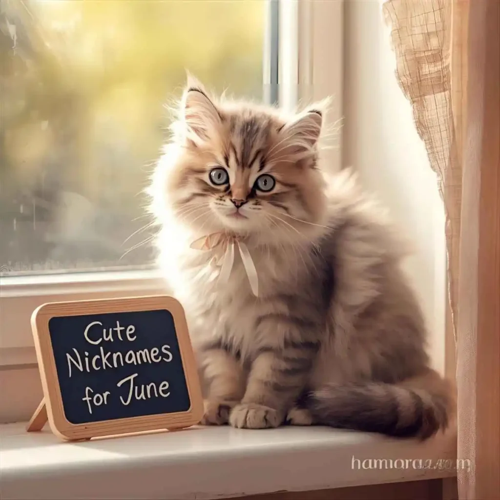 Cute Nicknames for June