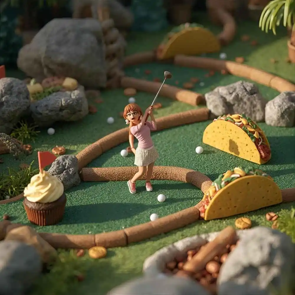 Food-Inspired Funny Golf Nicknames