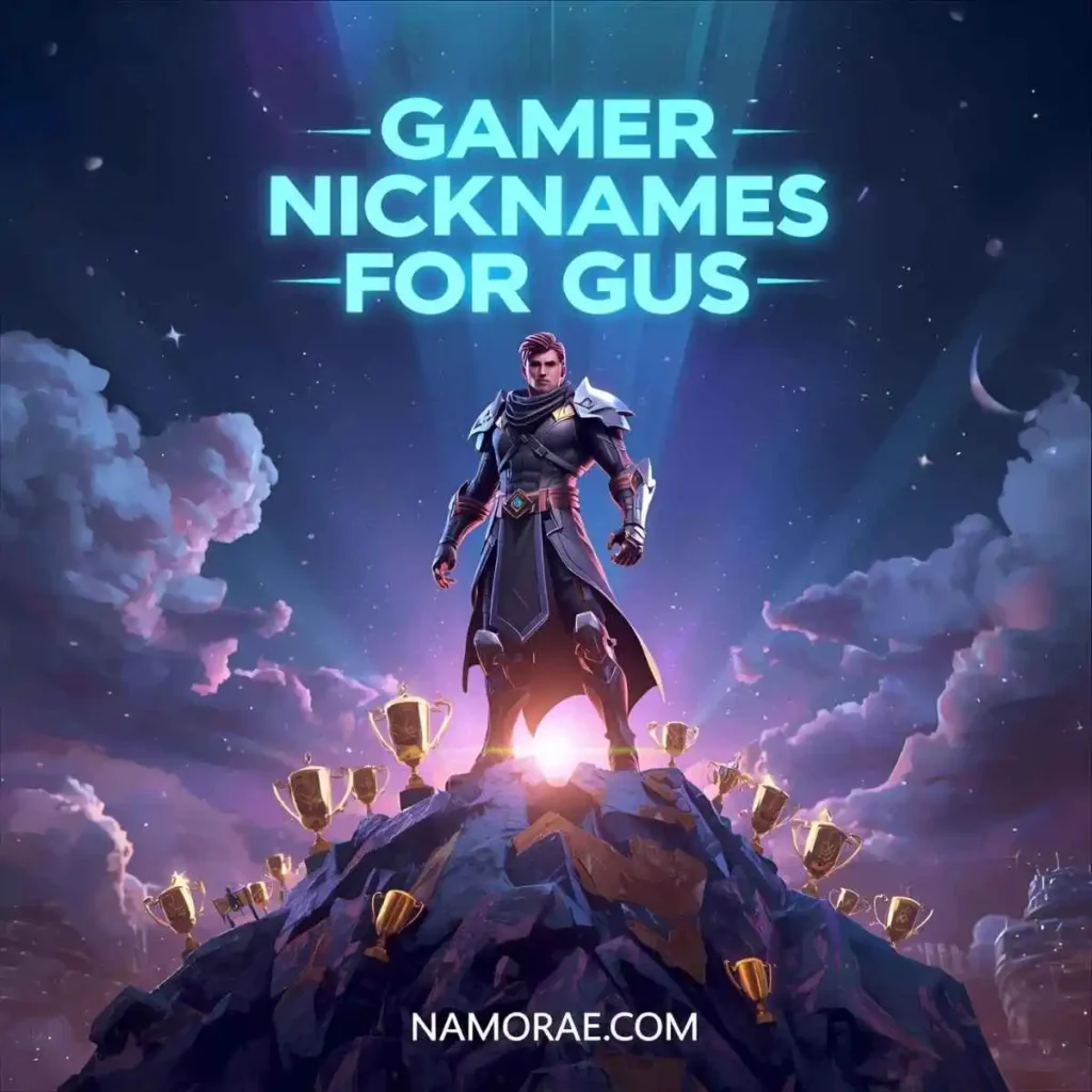 Gamer Nicknames for Gus
