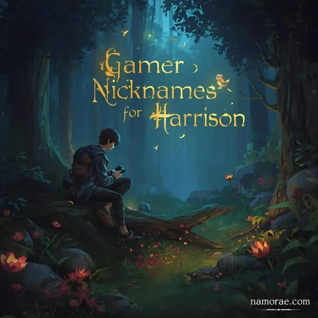 Gamer Nicknames for Harrison