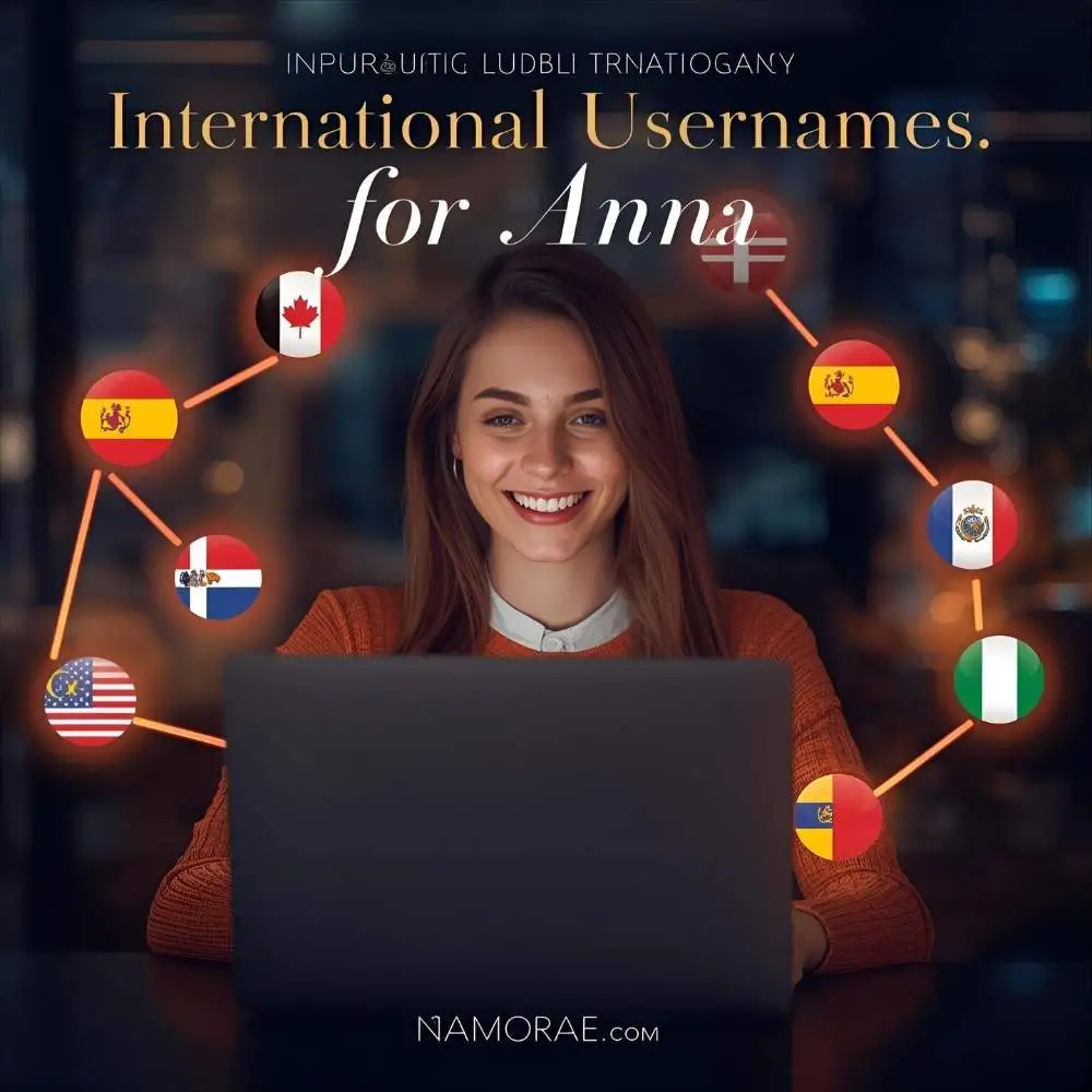 International Usernames for Anna