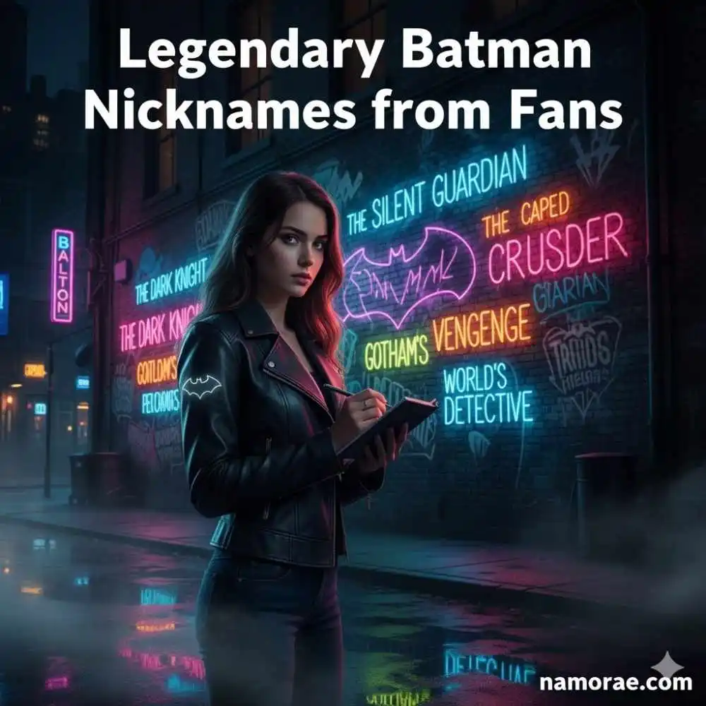 Legendary Batman Nicknames from Fans