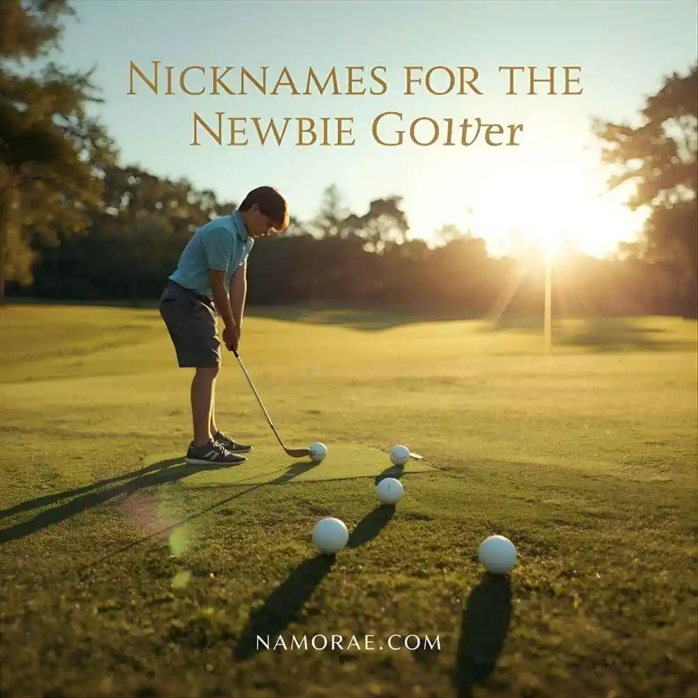 Nicknames for the Newbie Golfer