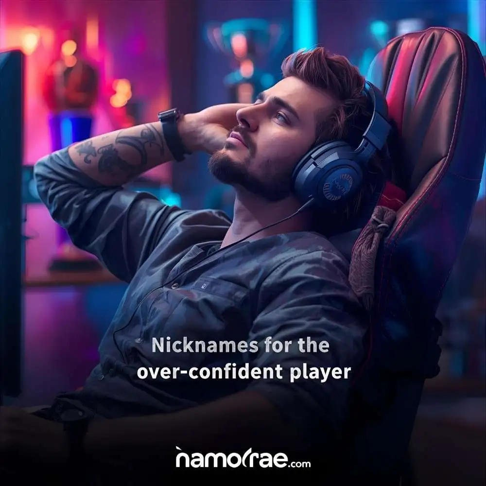 Nicknames for the Over-Confident Player