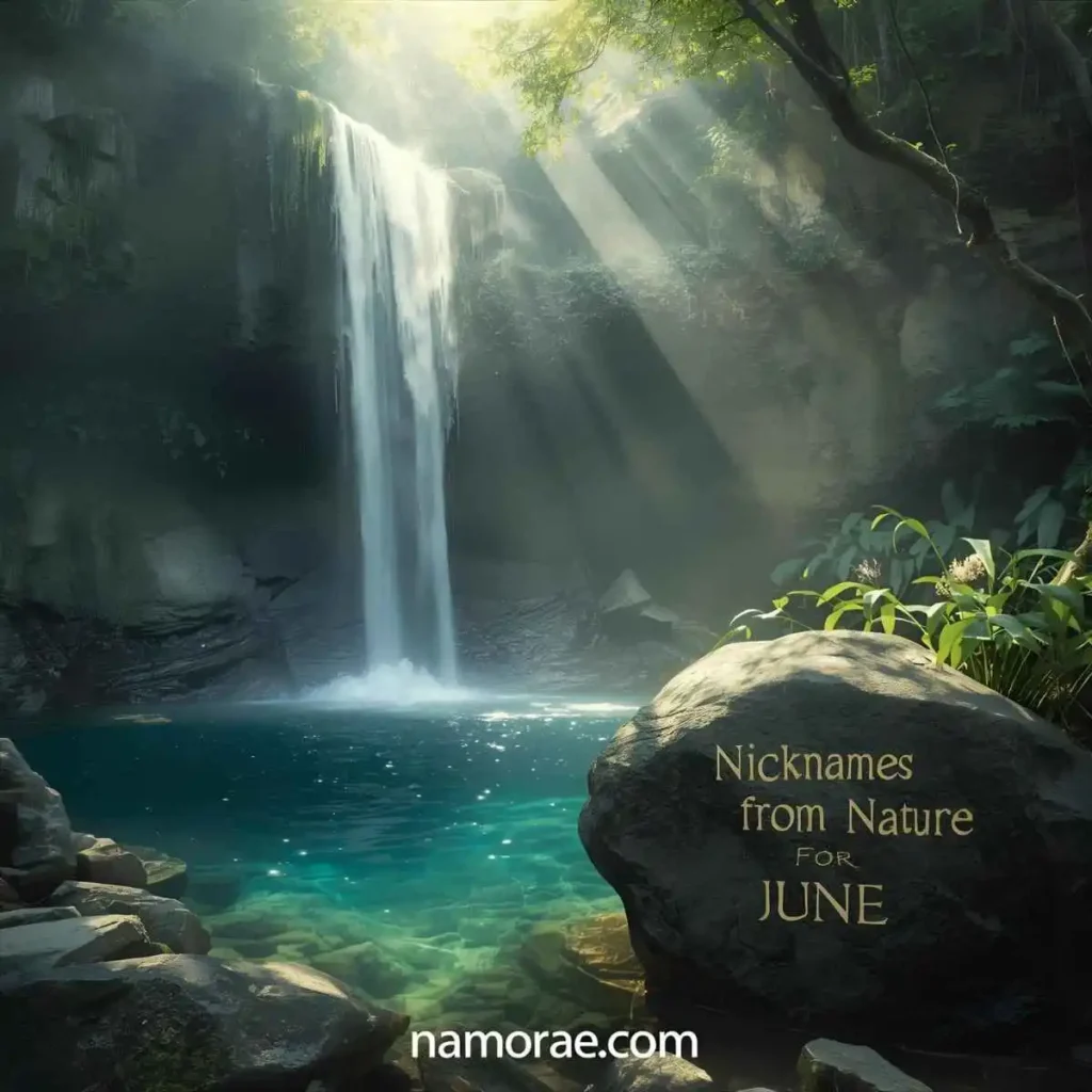 Nicknames from Nature for June