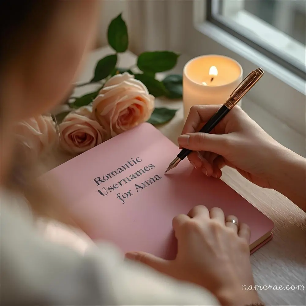 Romantic Usernames for Anna