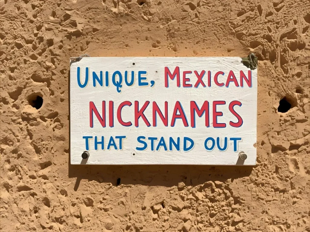  Unique Mexican Nicknames That Stand Out
