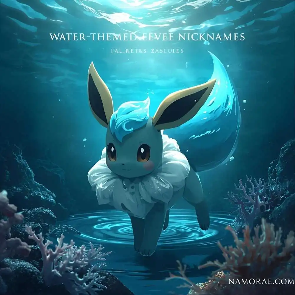Water-Themed Evee Nicknames