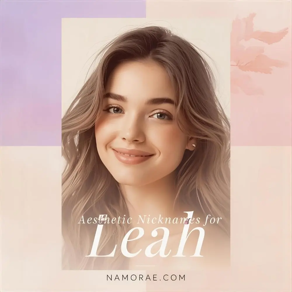 Aesthetic Nicknames for Leah