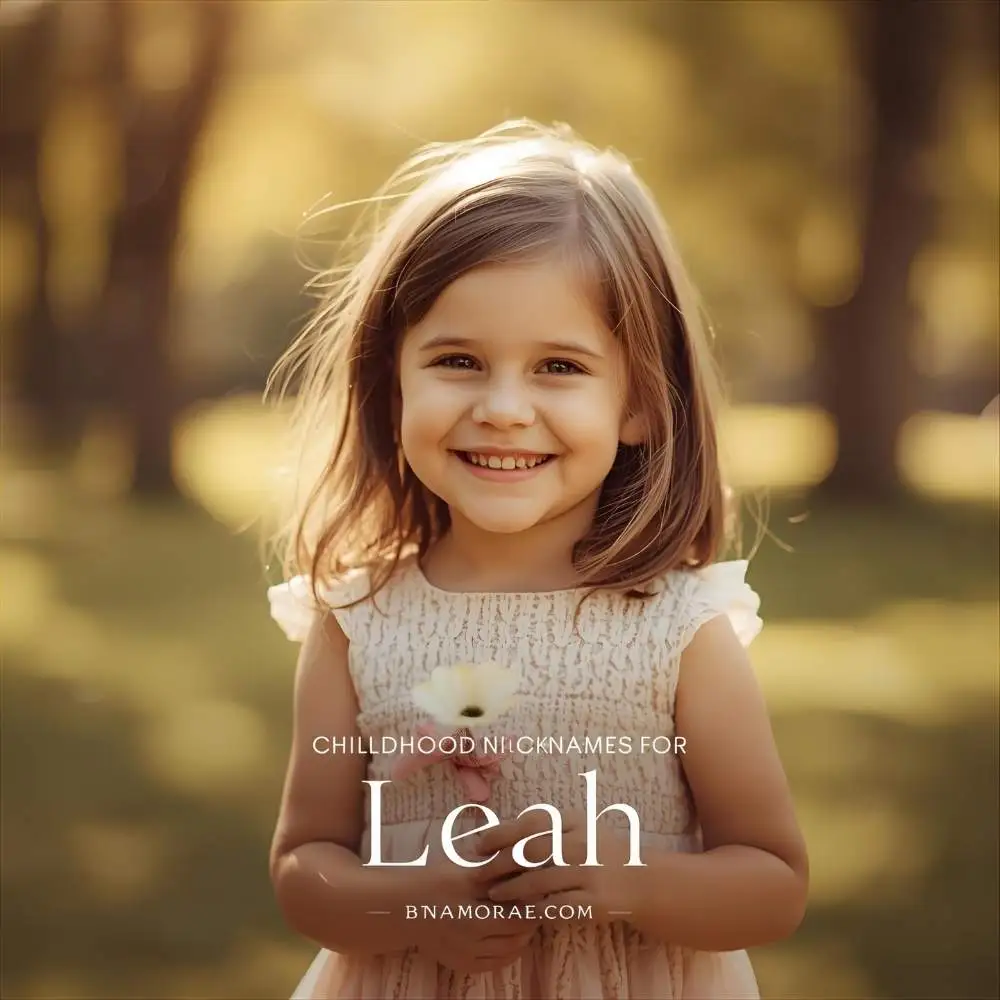 Childhood Nicknames for Leah