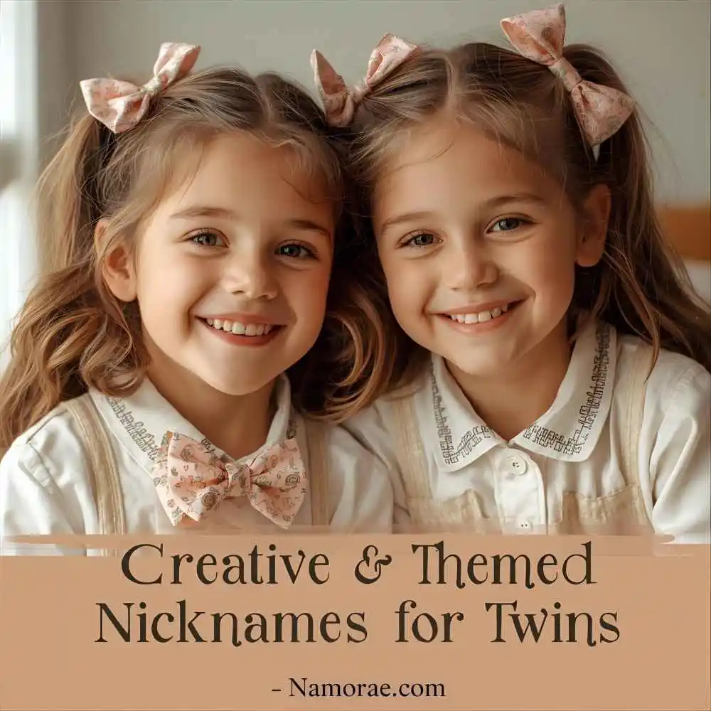 Creative & Themed Nicknames for Twins