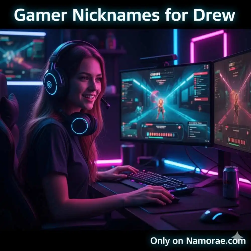  Gamer Nicknames for Drew