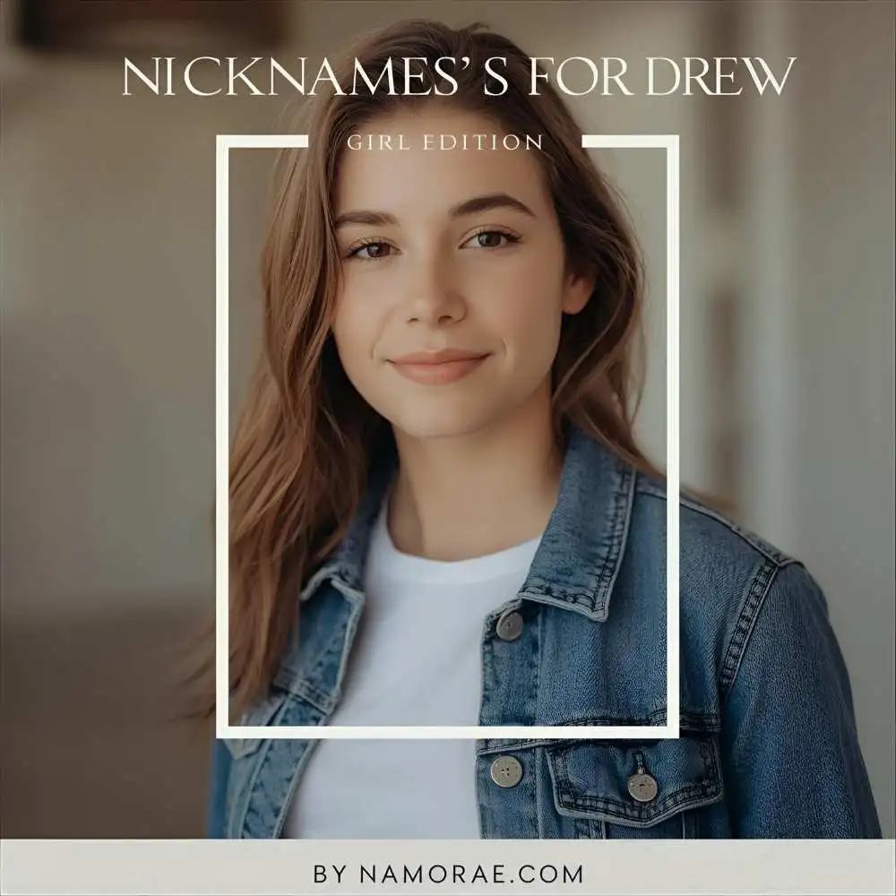 Nicknames for Drew (Girl Edition)