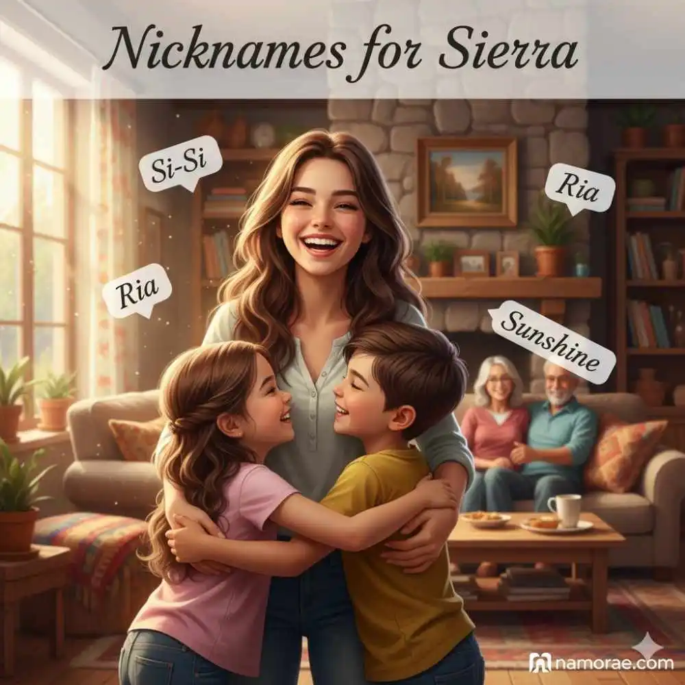 Nicknames for Sierra from Family