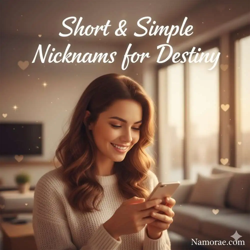 Short & Simple Nicknames for Destiny