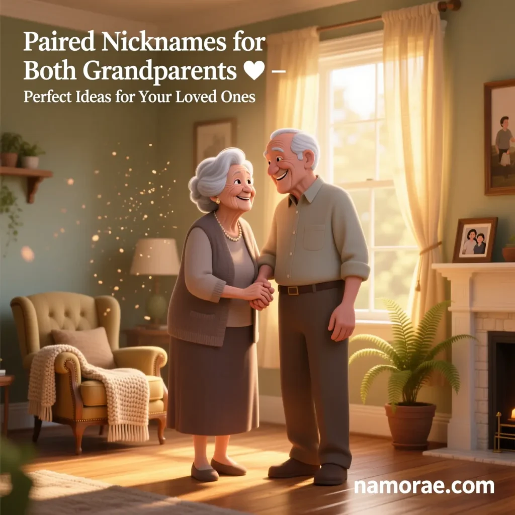 Paired Nicknames for Both Grandparents