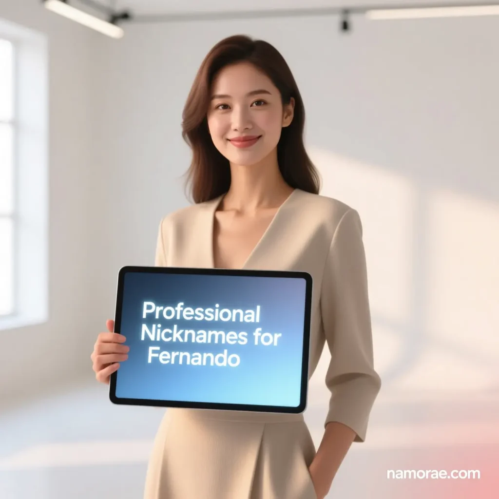 Professional Nicknames for Fernando
