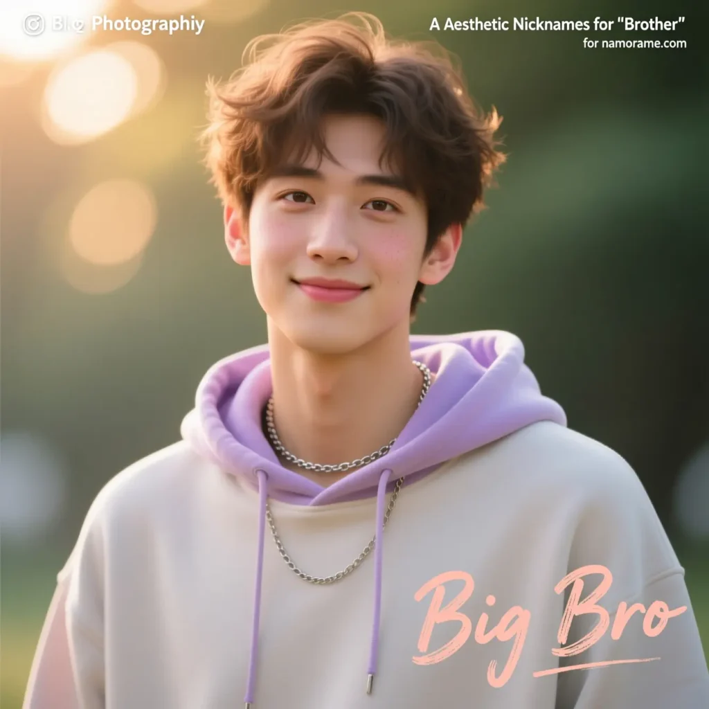 Aesthetic Nicknames for Brother