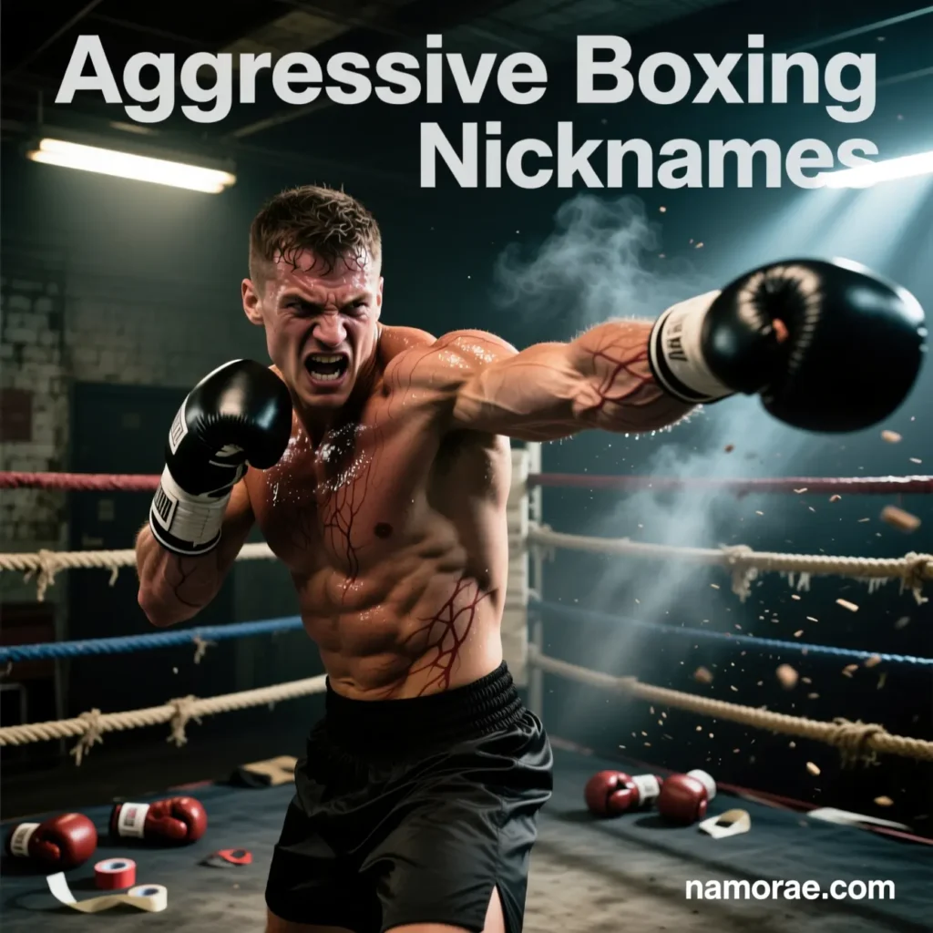 Aggressive Boxing Nicknames