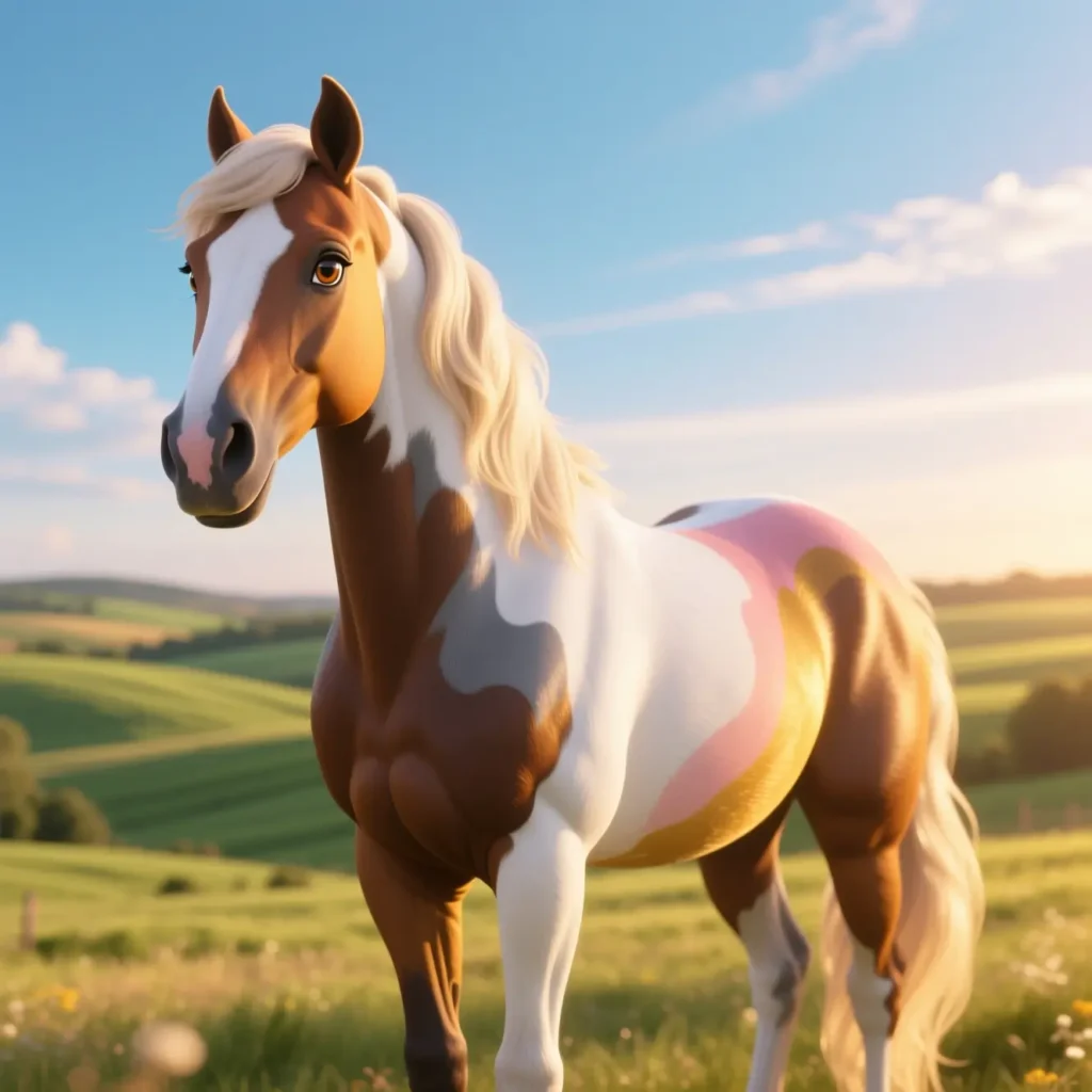 Color-Inspired Funny Horse Names