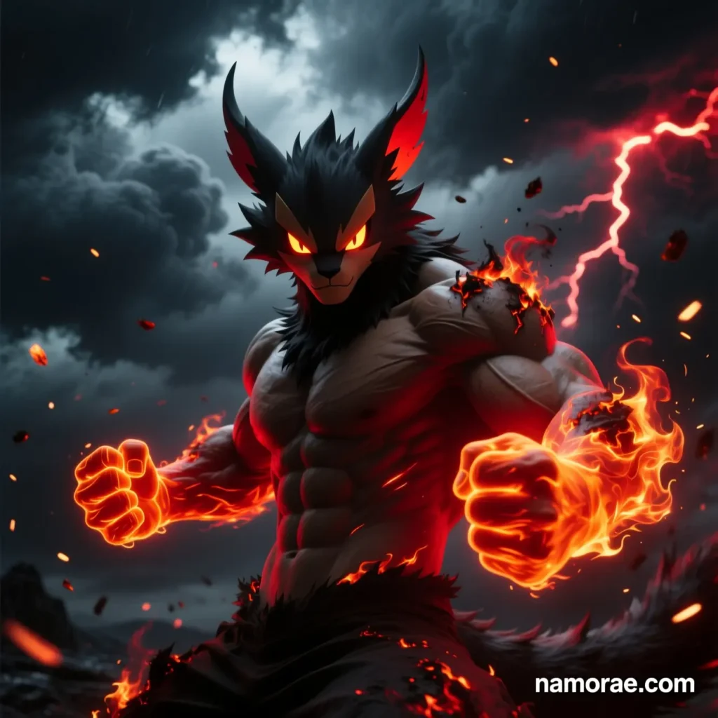 Dark & Edgy Infernape Nicknames