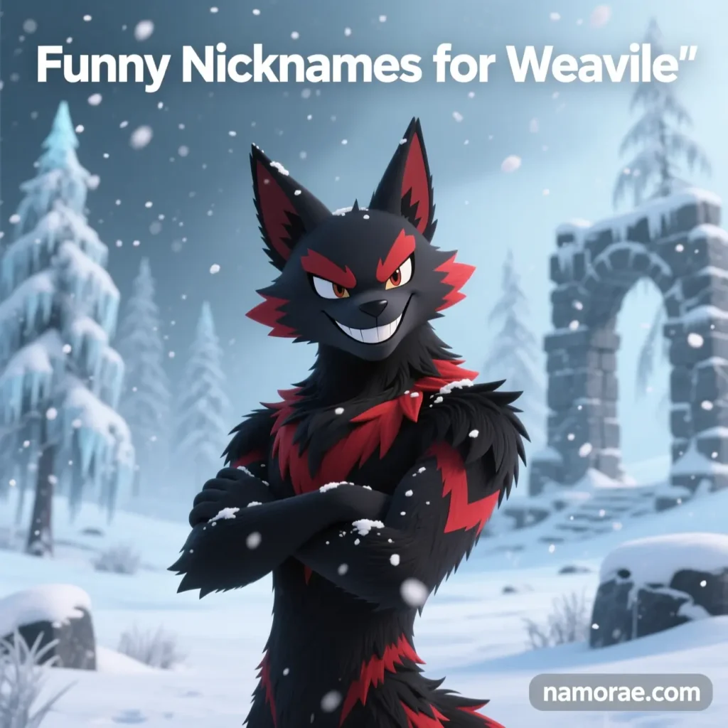 Funny Nicknames for Weavile