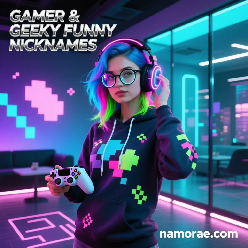 Gamer & Geeky Funny Nicknames