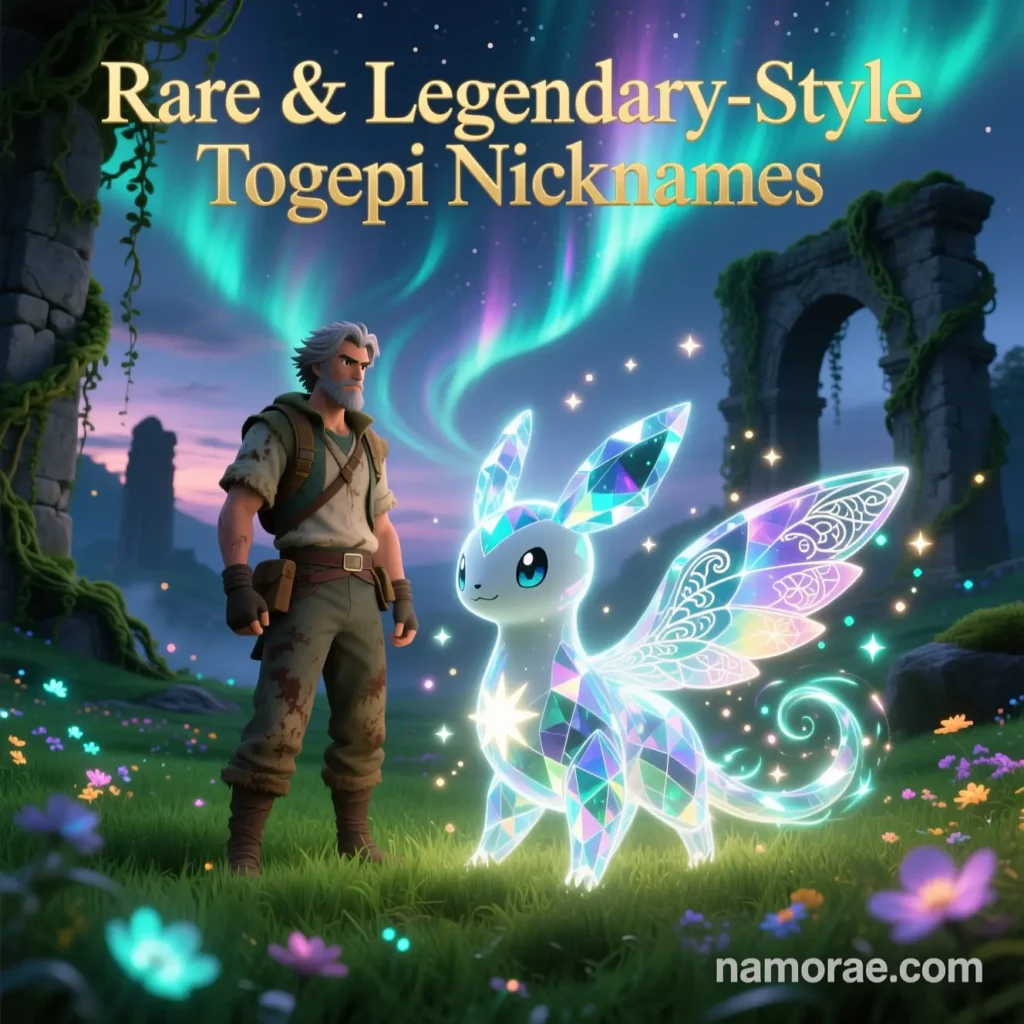 Rare & Legendary-Style Togepi Nicknames