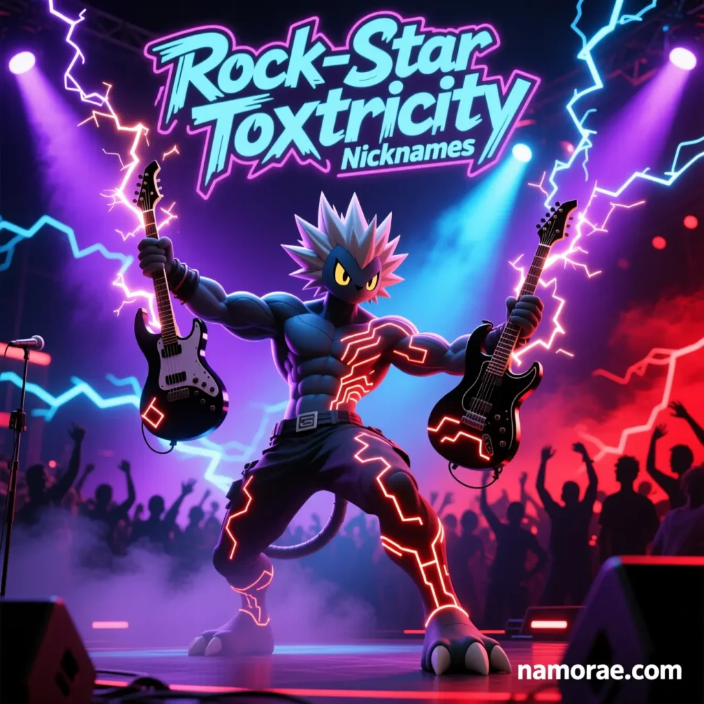 Rock-Star Toxtricity Nicknames