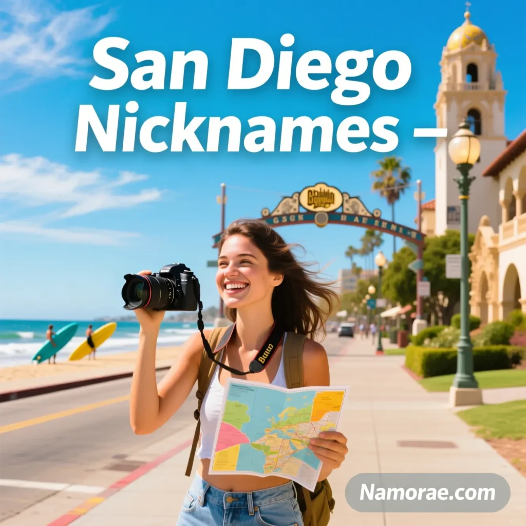 Travel & Tourism San Diego Nicknames