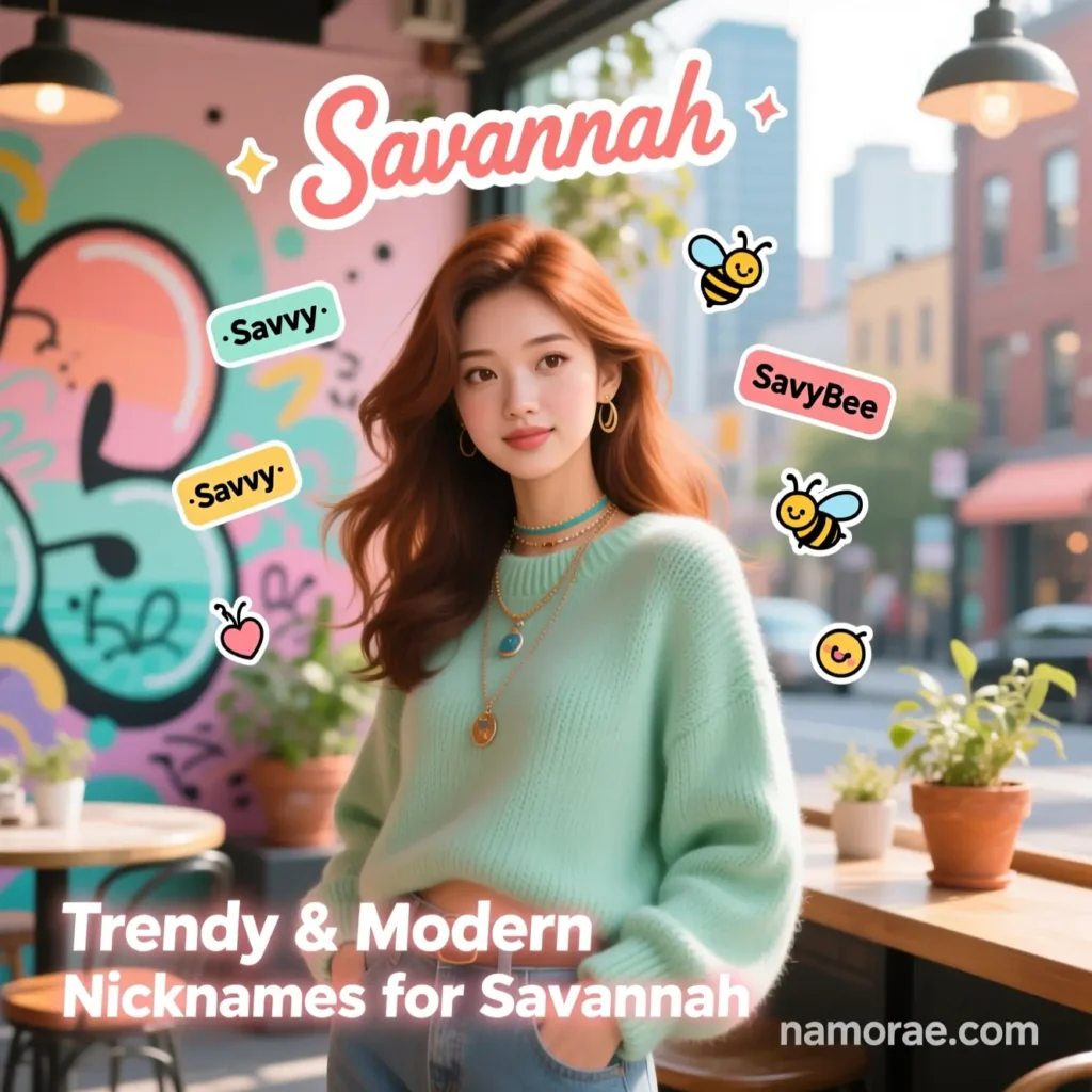 Trendy & Modern Nicknames for Savannah