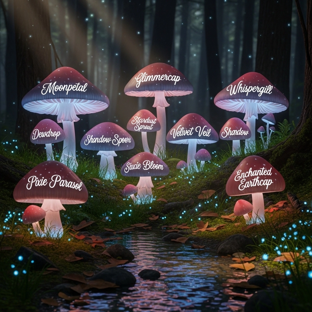 Aesthetic Mushroom Nicknames