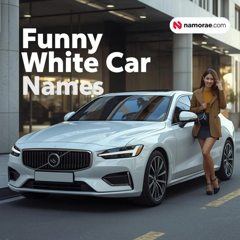 Funny White Car Names