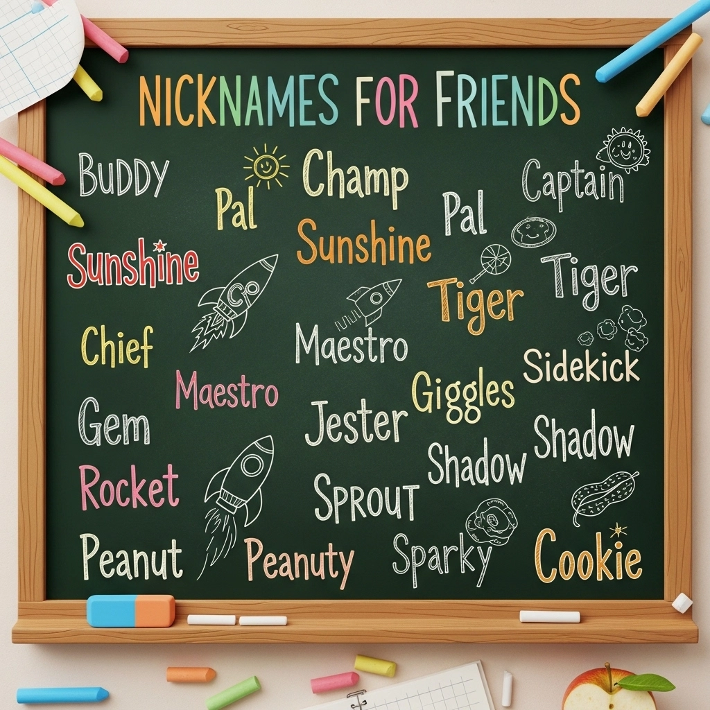 Nicknames for Friends
