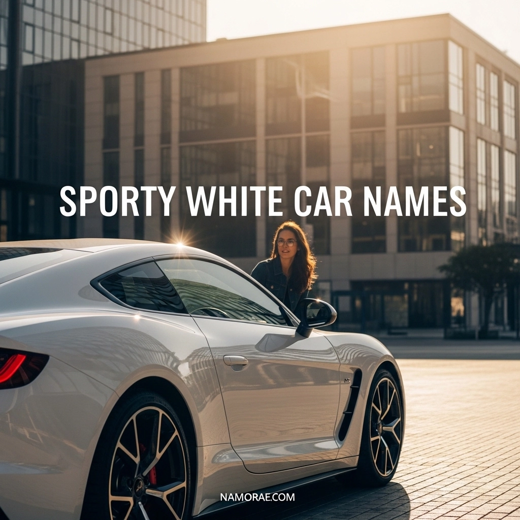 Sporty White Car Names