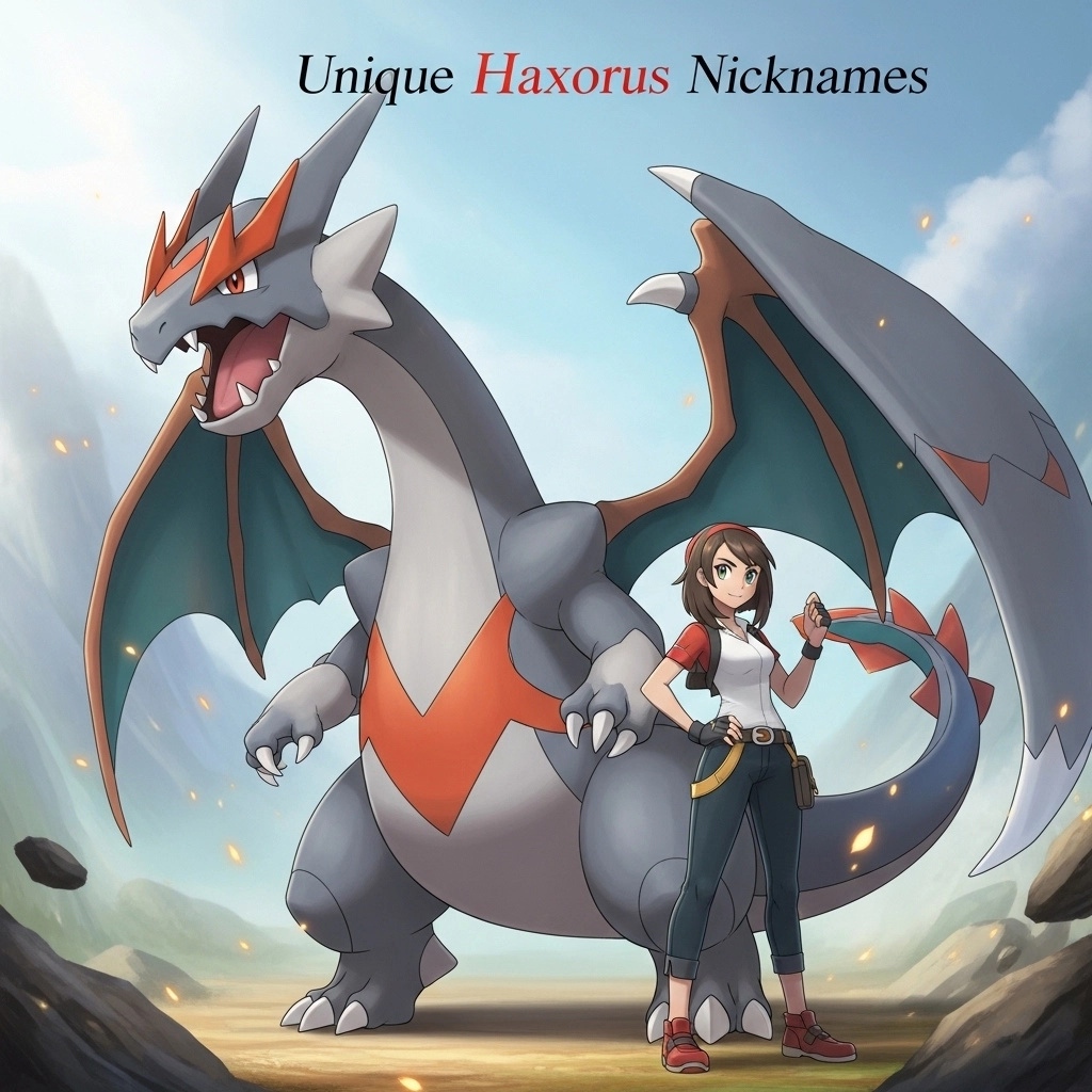 Unique Haxorus Nicknames